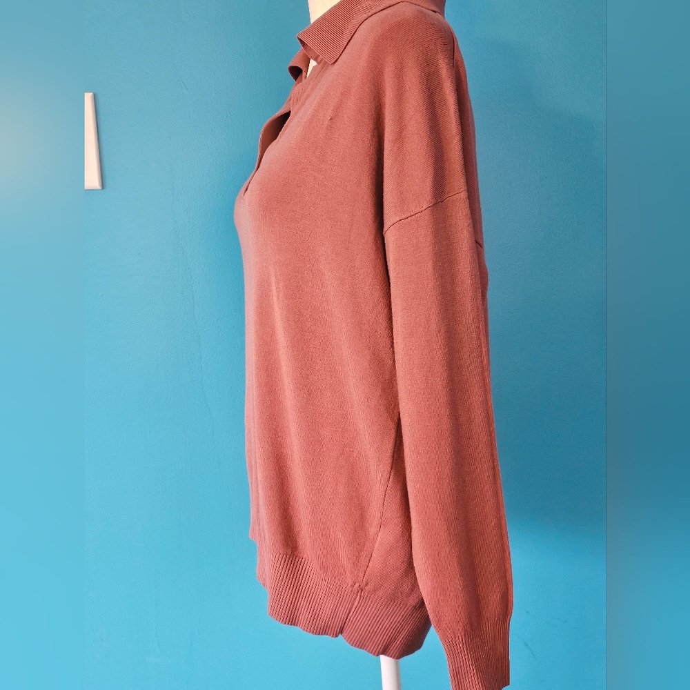 Milano Sweater In Rose (Blush) - Picture 2 of 8